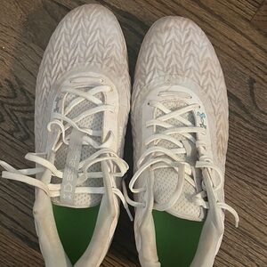 Under Armour Cream Athletic Sneakers